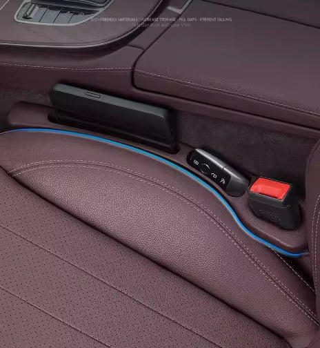 2pc Car Seat Gap Filler Organizer – Waterproof, Universal Fit for 99% of Vehicles